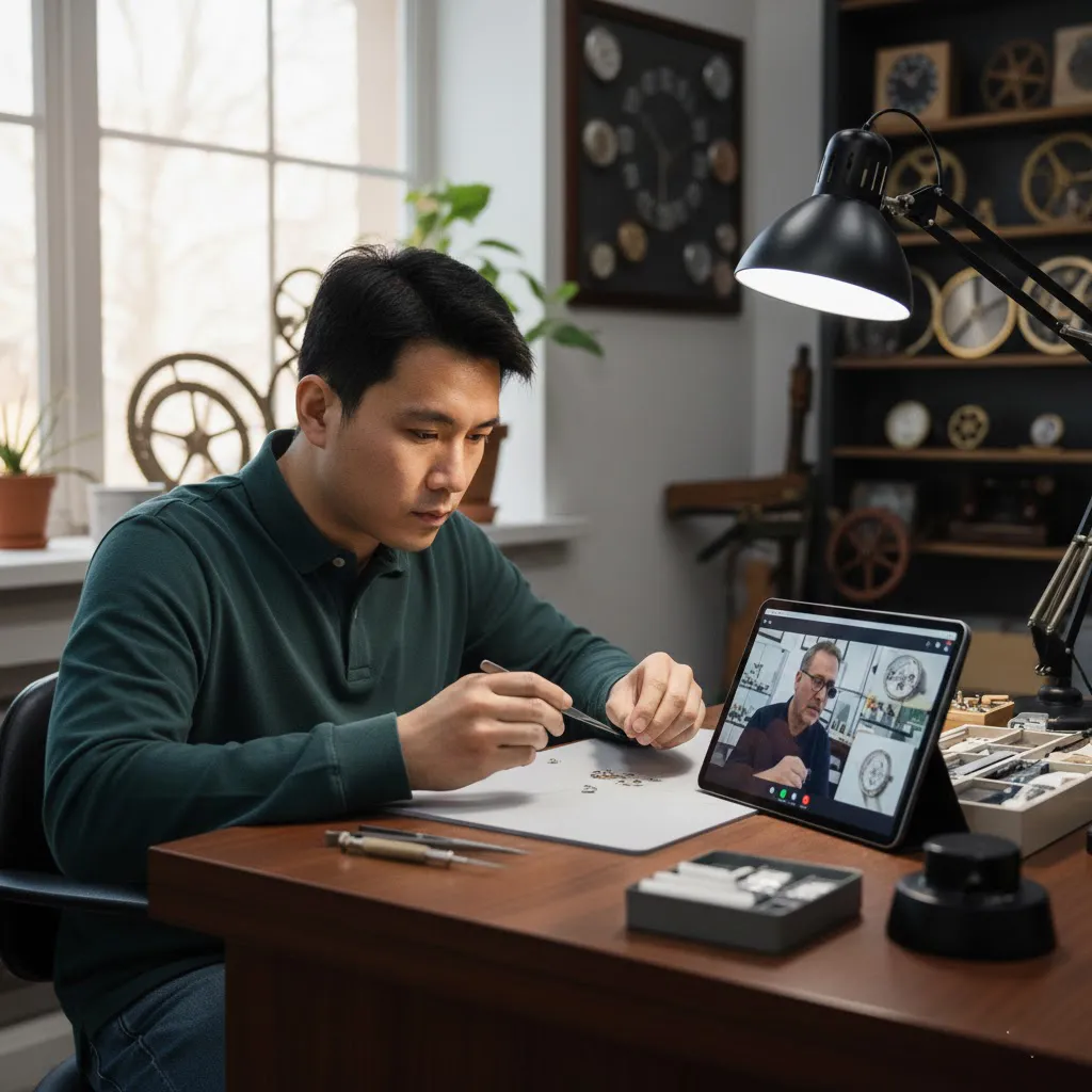 เปิดโลกการเรียนรู้ เรียนซ่อมนาฬิกา ออนไลน์ เส้นทางสู่ทักษะใหม่และรายได้ที่มั่นคง