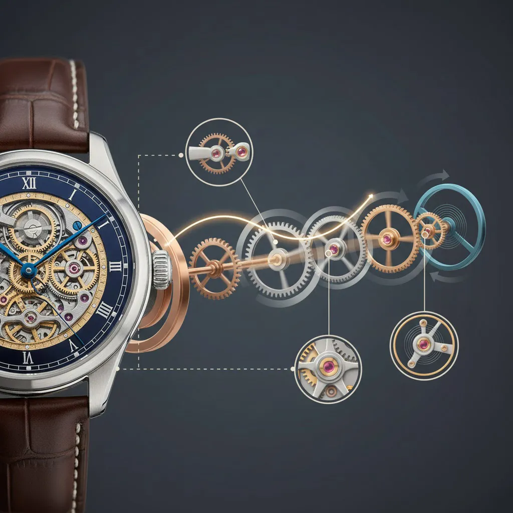 ไขปริศนาเวลา หลักการทำงานของ นาฬิกาไขลาน ศิลปะแห่งความเที่ยงตรง