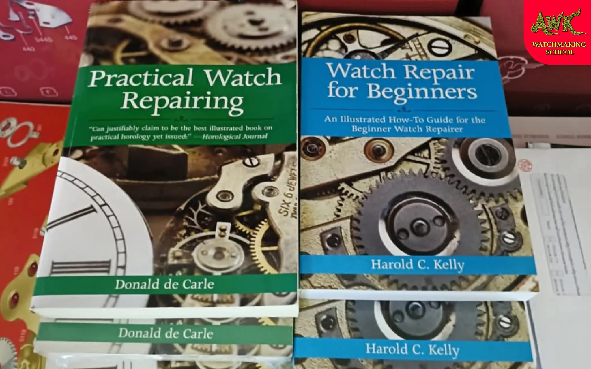 จำหน่ายหนังสือเรียนการซ่อมนาฬิกา